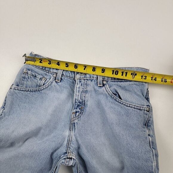 Vintage 90s Levi’s Silver‎ Tab Bellbottom Flare Light Wash Jeans Sz 5 (27x30.5) - Picture 15 of 15